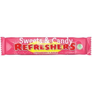 Swizzels Refreshers žvýkací páska s příchutí jahody 18 g