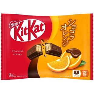 Kit Kat JAP čokoládové mini tyčinky s příchutí pomeranče 9 x 11,6 g