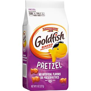 Goldfish preclíkové krekry ve tvaru rybiček 227 g