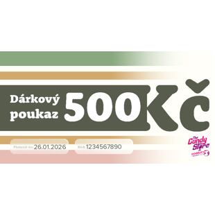 Dárkový Poukaz 500 Kč - online