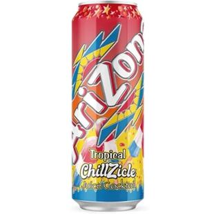 Arizona Tropical ovocný koktejl s příchutí tropického ovoce 650 ml
