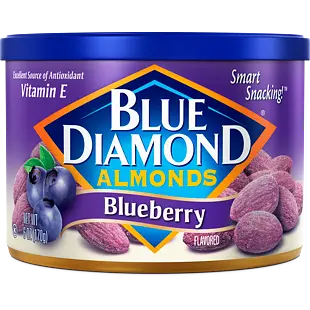 Blue Diamond mandle s borůvkovou příchutí 170 g