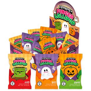 Measty Halloween lízátko prstýnek ve tvaru příšerky 1ks 15 g