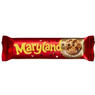 Maryland pšeničné sušenky s čokoládou a oříšky 200 g