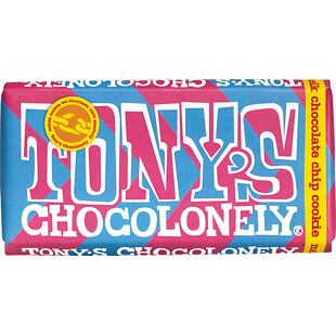 Tony's mléčná čokoláda s kousky sušenek a hořké čokolády 180 g