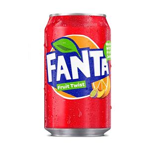 Fanta sycený nápoj s příchutí ovoce 330 ml