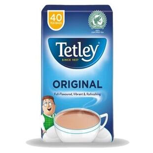 Tetley černý čaj 40 ks 125 g PM