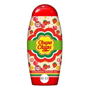 Chupa Chups sprchový gel a šampon s vůní jahod 250 ml
