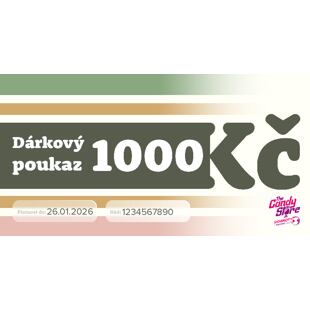 Dárkový Poukaz 1000 Kč - online
