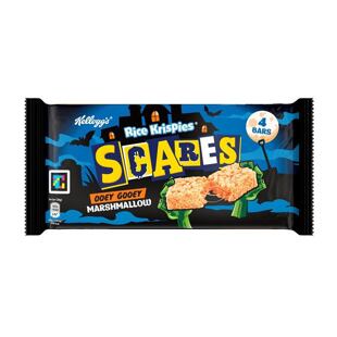 Kellogg's Krispies Squares rýžová tyčinka s příchutí marshmallow 144 g