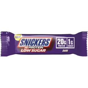 Snickers proteinová tyčinka s arašídy a karamelem v hořké čokoládě se sníženým cukrem 57 g