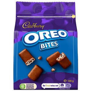 Cadbury Oreo Bites kousky z mléčné čokolády s náplní s příchutí Oreo 100 g