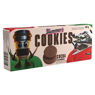 Yummer's Italian Brainrot sušenky s příchutí mléčné čokolády 140 g