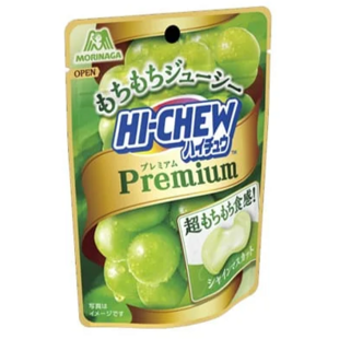 Morinaga Hi-Chew žvýkací bonbóny s příchutí hrozna Muscat 35 g