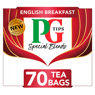 PG Tips Special Blends English Breakfast černý čaj 70 ks 175 g
