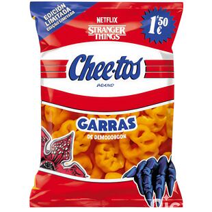 Cheetos Stranger Things Demogorgon sýrové kukuřičné křupky s příchutí barbecue 75 g