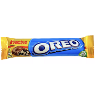 Marabou čokoládová tyčinka s vanilkovou náplní s kousky sušenek Oreo 37 g