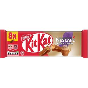KitKat sušenky s příchutí kávy Nescafé Mocha 8 x 20,7 g