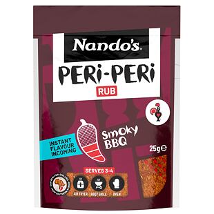 Nando's Peri-Peri kořenící směs s příchutí barbecue omáčky s chilli papričkami 25 g