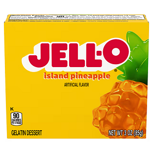 Jell-O instant zselatin ananász ízesítéssel 85 g
