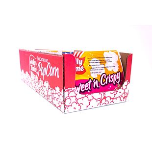 Jolly Time Sweet'n Crispy sladký popkorn100 g Celé Balení 18 ks