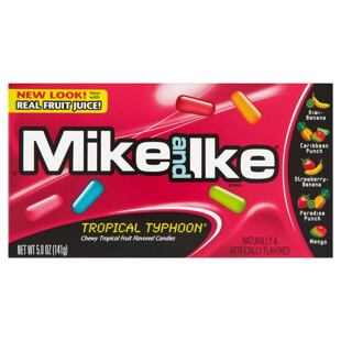 Mike and Ike bonbonky s příchutí tropického ovoce 120 g