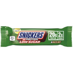 Snickers proteinová tyčinka s lískovými ořechy a karamelem se sníženým obsahem cukru 57 g