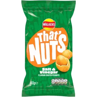 Walker's arašídy v těstíčku s příchutí octu a soli 40 g