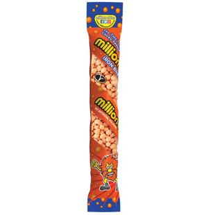 Millions Iron Brew žvýkací bonbony s pomerančovou příchutí 55 g