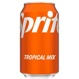 Sprite Tropical szénsavas ital citrus és trópusi gyümölcs ízzel 355 ml