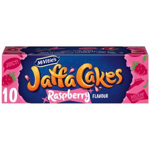 McVitie's Jaffa 10 piškotových dortíků s malinovou příchutí 110 g