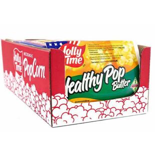 Jolly Time Healthy Pop Butter vajas, kalóriaszegény pattogatott kukorica 85 g Egész 18 darabos csoma