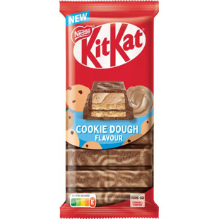 KitKat tabulka s mléčnou čokoládou a náplní s příchutí cookie dough 99 g CZ