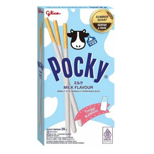 Pocky tyčinky s polevou s příchutí mléka 39 g