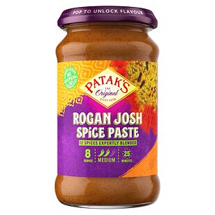 Patak's pikantní pasta na přípravu pokrmu Rogan Josh 283 g