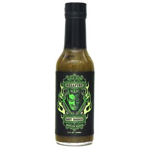 Hellfire Devil's Blend pálivá omáčka s papričkami Green Reaper a Habanero 148 ml