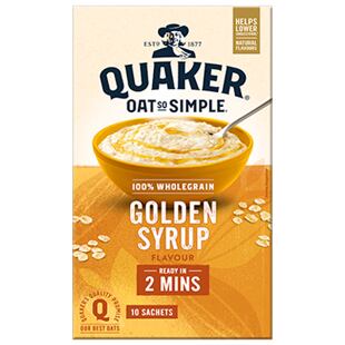 Quaker Oats So Simple instantní ovesná kaše s příchutí melasového sirupu 10 x 36 g