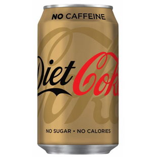 Coca-Cola sycená limonáda bez cukru a kofeinu 330 ml