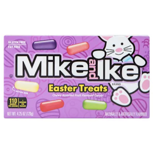 Mike and Ike Easter Treats žvýkací bonbonky s ovocnými příchutěmi 120 g