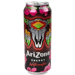 Arizona Energy sycený energetický nápoj s příchutí vodního melounu 500 ml