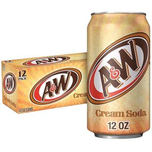 A&W limonáda s příchutí vanilky 355 ml celé balení 12 ks