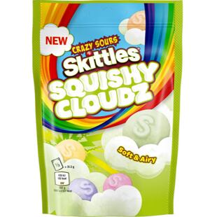 Skittles kyselé žvýkací bonbonky s ovocnými příchutěmi 94 g