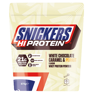 Snickers proteinový prášek s bílou čokoládou a arašídovou příchutí 455 g