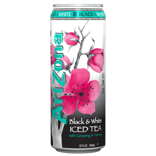 Arizona ledový černý a bílý čaj 650 ml