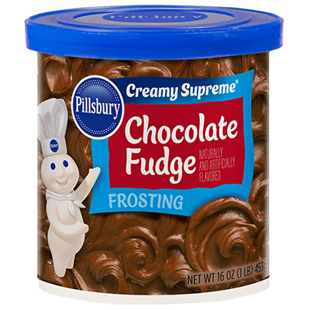 Pillsbury poleva s příchutí čokoládového karamelu 453 g