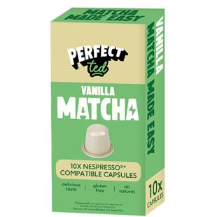 PerfectTed Matcha s vanilkovou příchutí kapsle Nespresso 10 ks 1,5 g