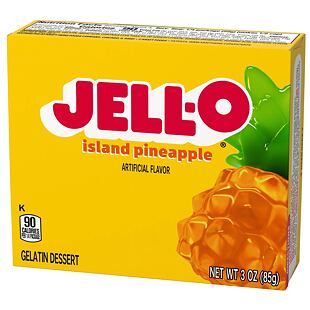 Jell-O instantní želatina s ananasovou příchutí 85 g