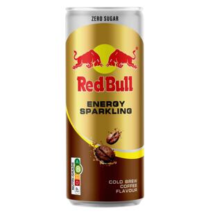 Red Bull Cold Brew energetický nápoj s příchutí kávy bez cukru 250 ml