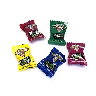 Warheads kyselé bonbony s ovocnými příchutěmi 1 ks 3 g
