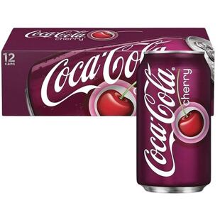 Coca-Cola sycený nápoj s příchutí třešně 355 ml Celé Balení 12 ks